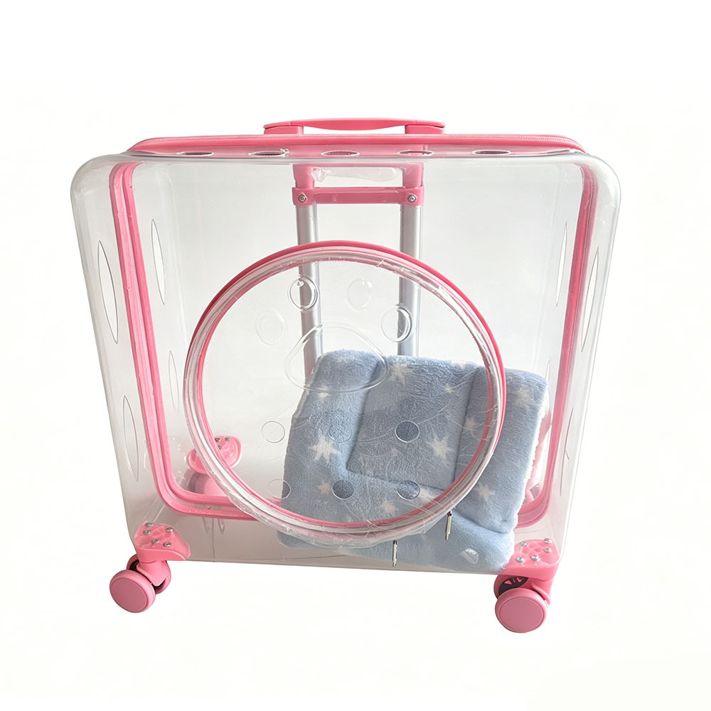 Window Large Capacity Pet Rolling Carrier S05 - Image 8