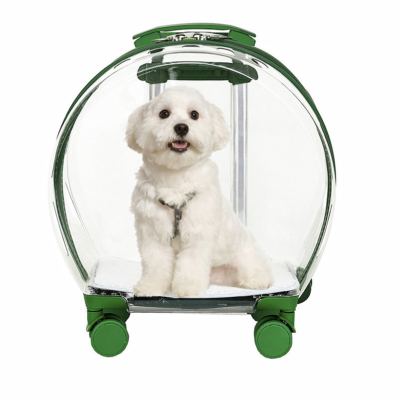 Window Large Capacity Pet Rolling Carrier S10 - Image 5