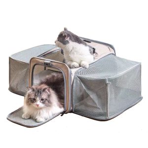 Expandable Car Seat Soft-Sided Pet Carrier S02