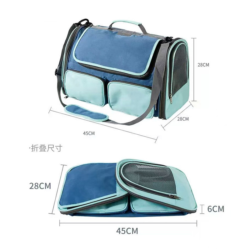 Foldable Car Seat Soft-Sided Pet Carrier - Image 2