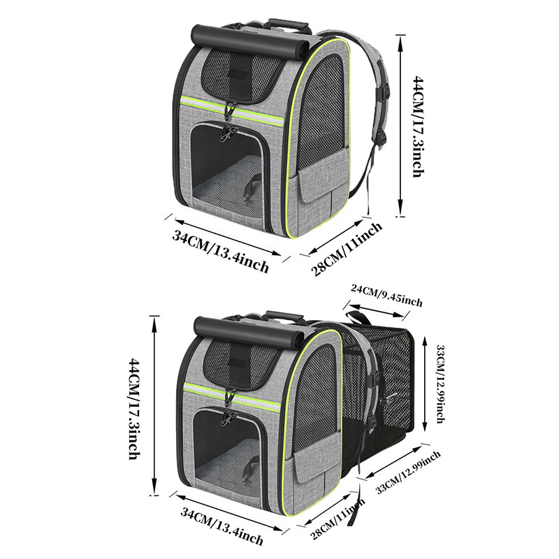 Expandable Lightweight Pet Backpack Carrier S01 - Image 2