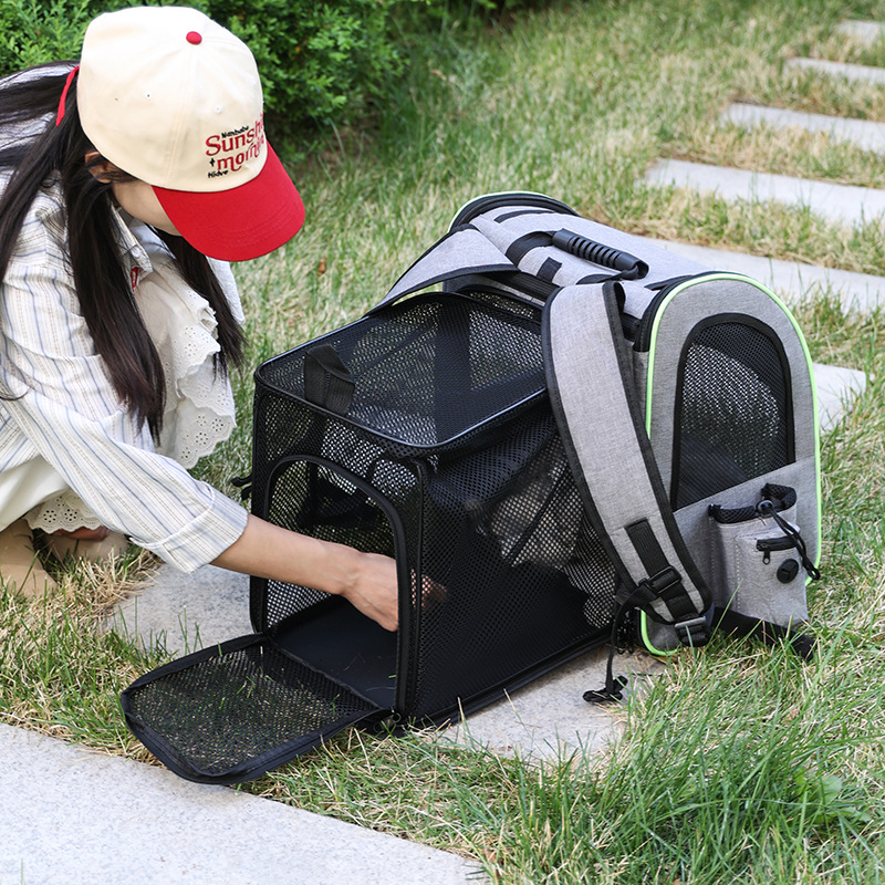 Expandable Lightweight Pet Backpack Carrier S01 - Image 4