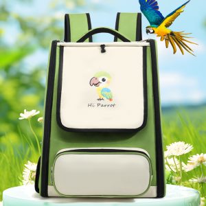 Expandable Foldable Breathable Bird Carrier