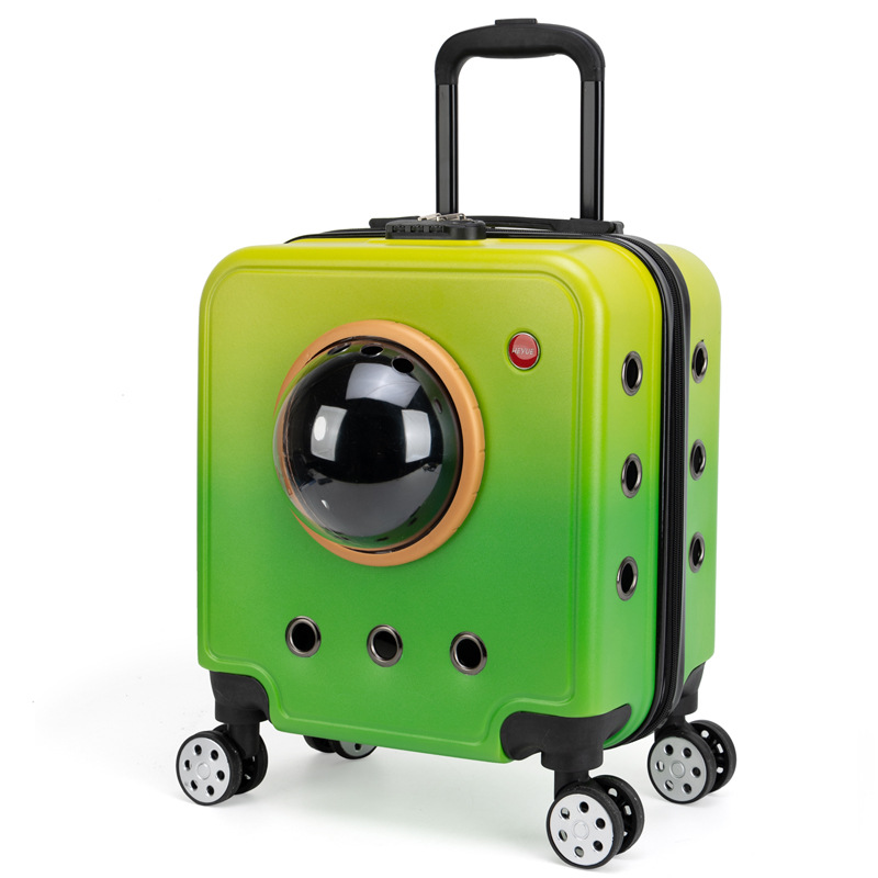 Window Large Capacity Pet Rolling Carrier S11 - Image 5