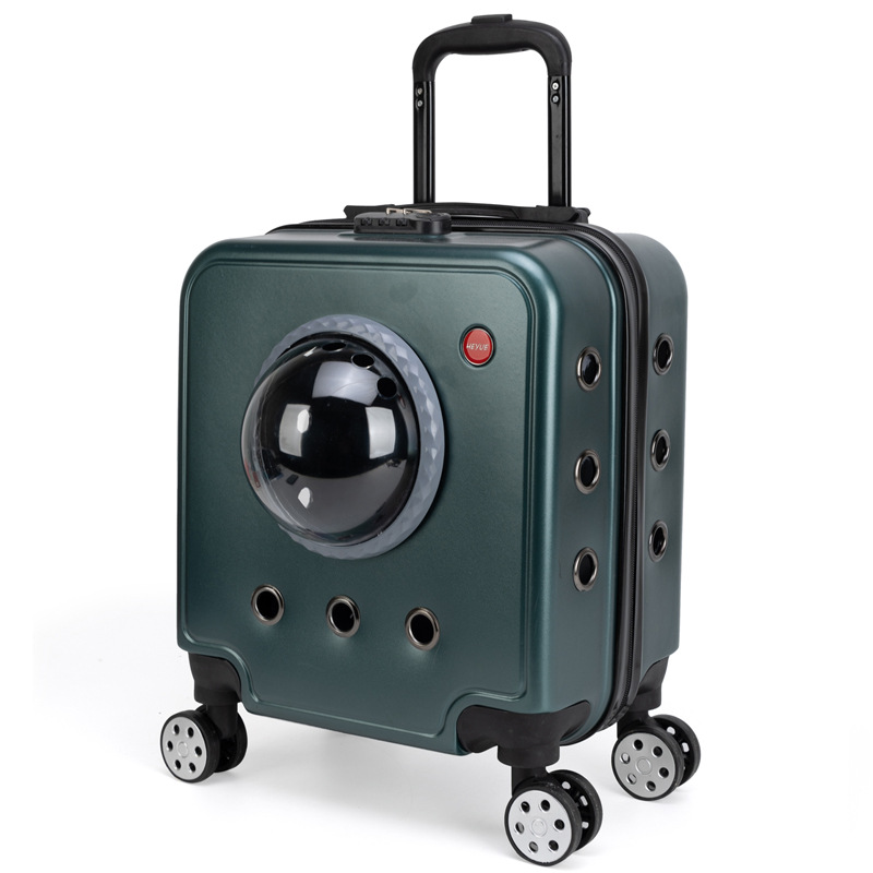 Window Large Capacity Pet Rolling Carrier S11 - Image 6