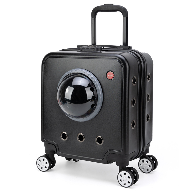 Window Large Capacity Pet Rolling Carrier S11 - Image 7