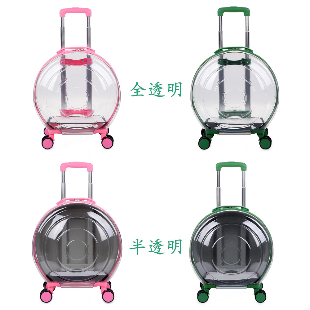 Window Large Capacity Pet Rolling Carrier S12 - Image 2