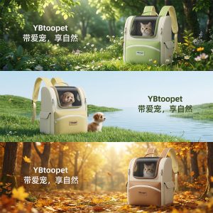Large Capacity Breathable Space Capsule Pet Backpack S15