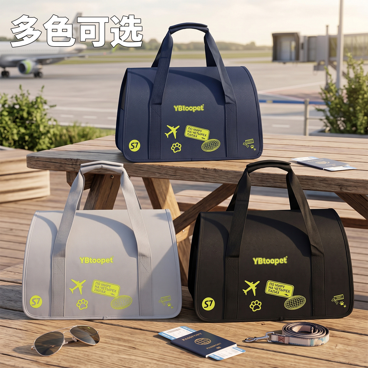Large Capacity Breathable Pet Sling Carrier Style A - Image 3
