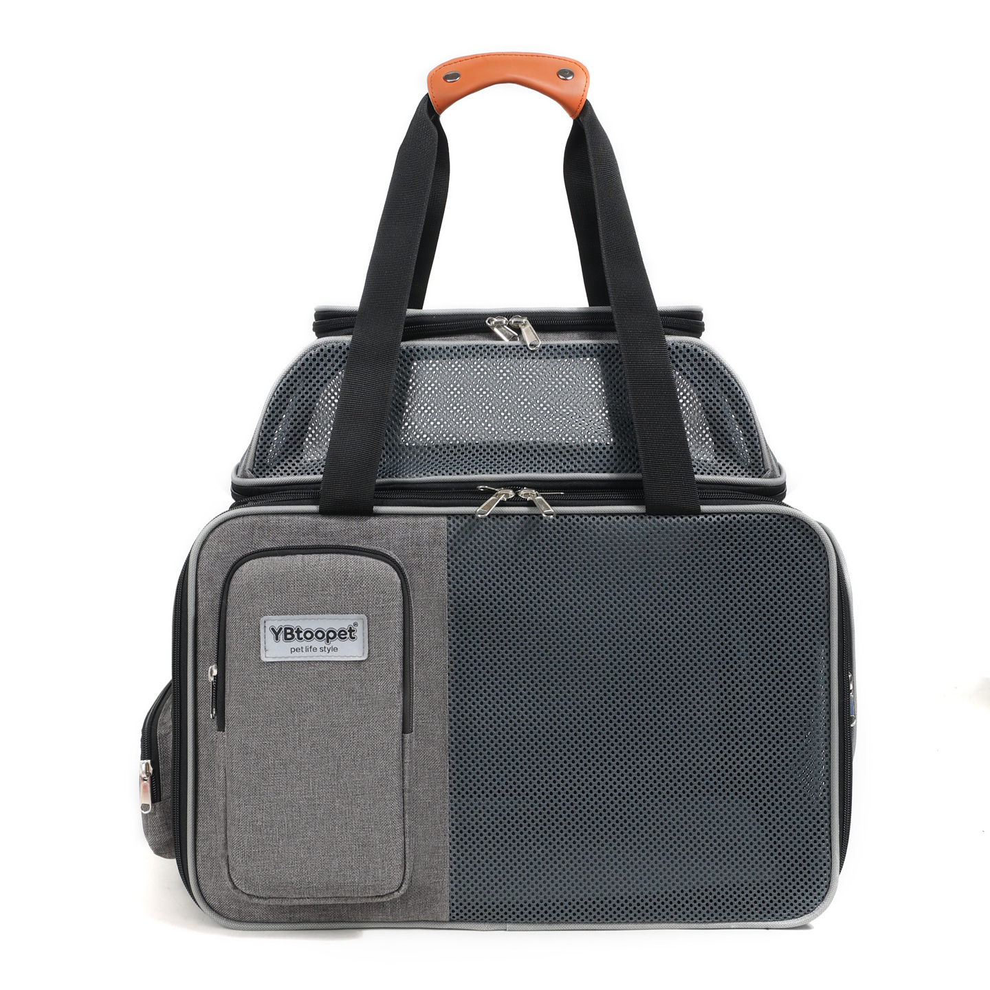 Expandable Lightweight Large Capacity Cat Soft Carrier - Image 6