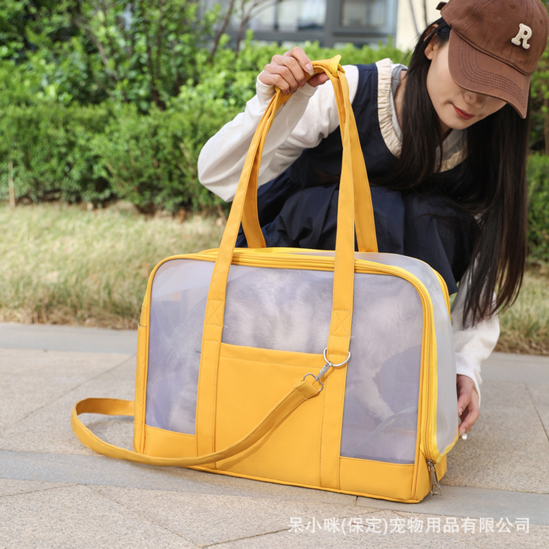 Multi-Color Breathable Pet Backpack Carrier - Image 4