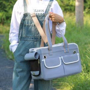 Large Capacity Foldable Soft-Sided Pet Carrier