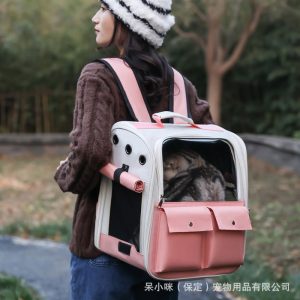 Large Capacity Breathable Space Capsule Pet Backpack S18