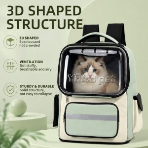 Window Large Capacity Space Capsule Pet Backpack S08