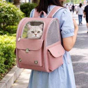 Large Capacity Breathable Space Capsule Pet Backpack S19