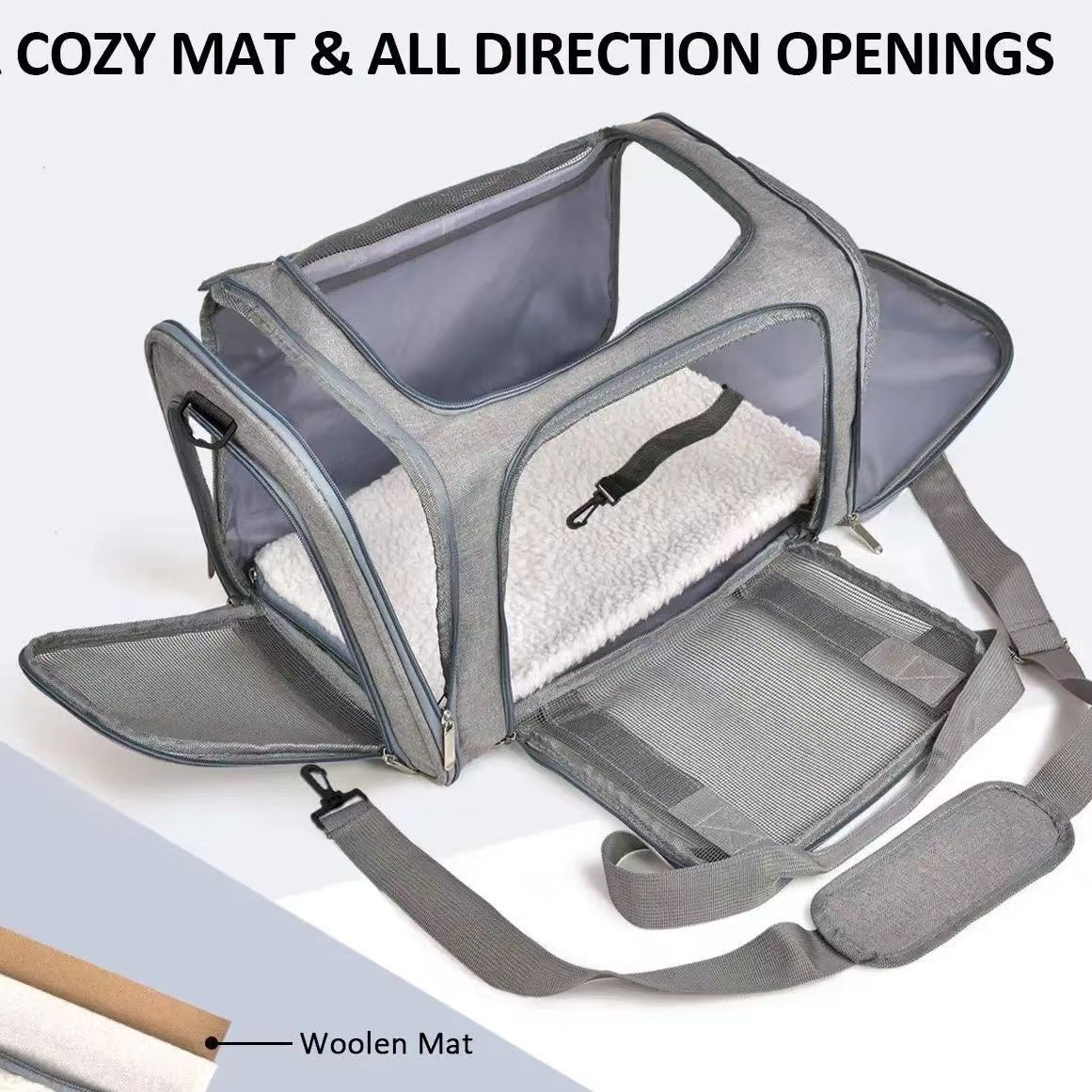 Breathable Cat Carrier S01 - Image 2
