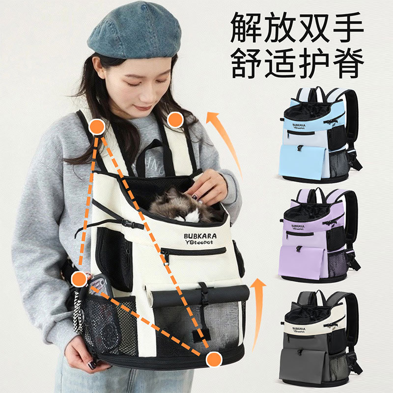Breathable Pet Backpack Carrier S17