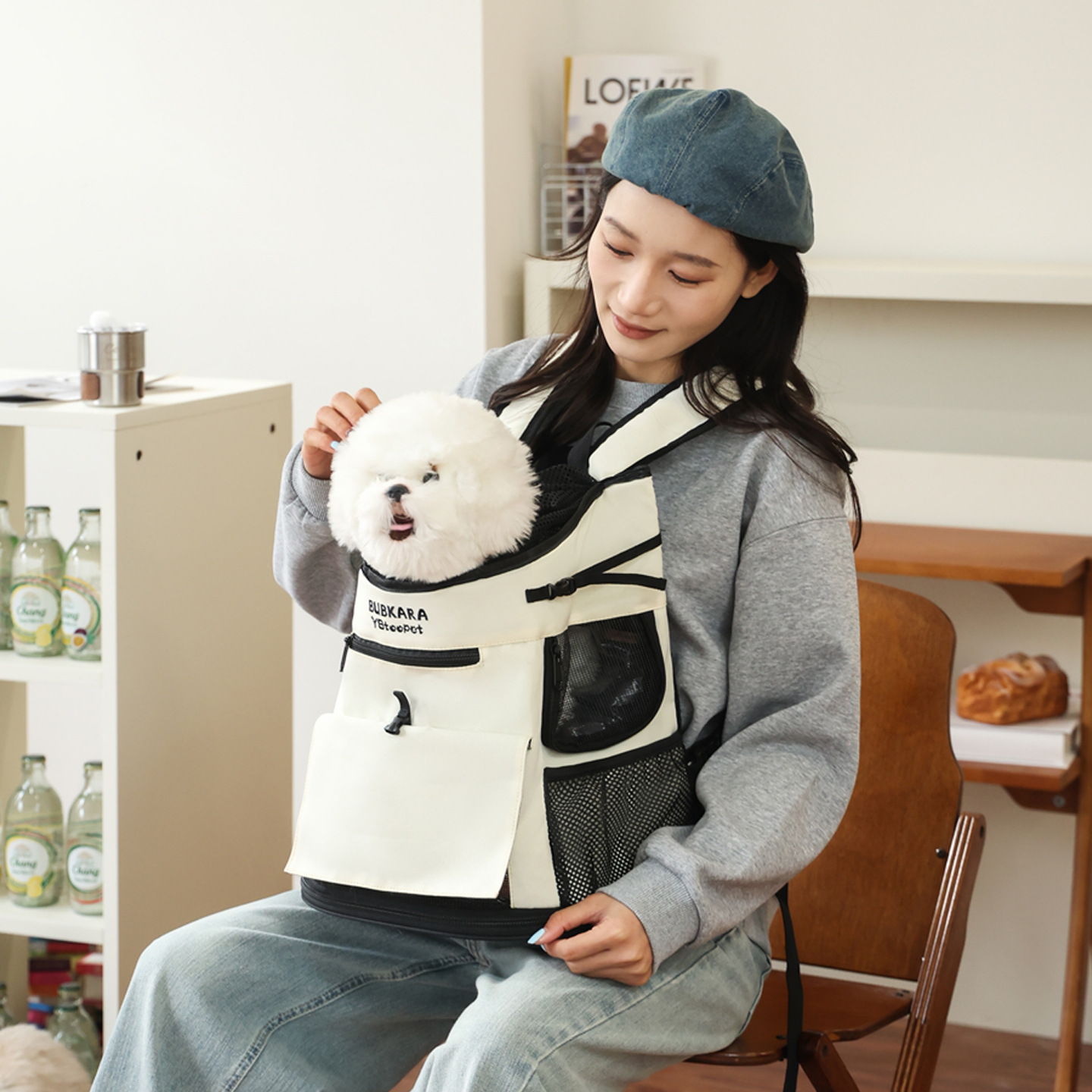 Breathable Pet Backpack Carrier S17 - Image 3