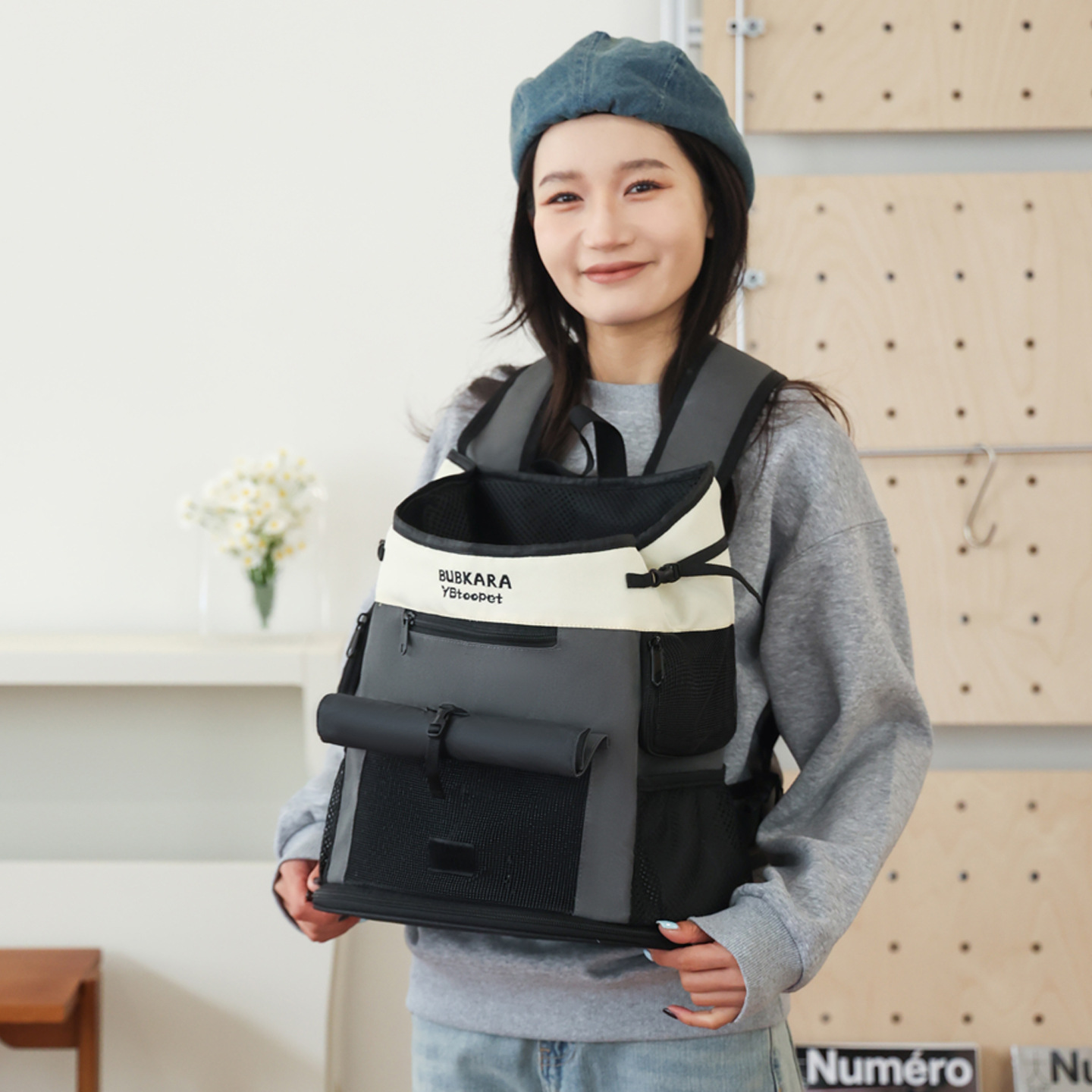 Breathable Pet Backpack Carrier S17 - Image 4