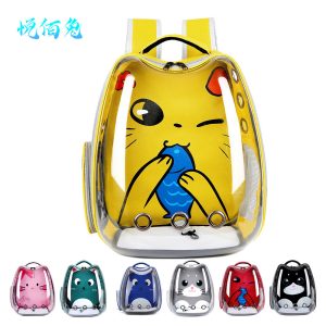 Transparent Window Space Capsule Pet Backpack S05