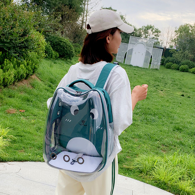 Transparent Window Space Capsule Pet Backpack S05 - Image 4