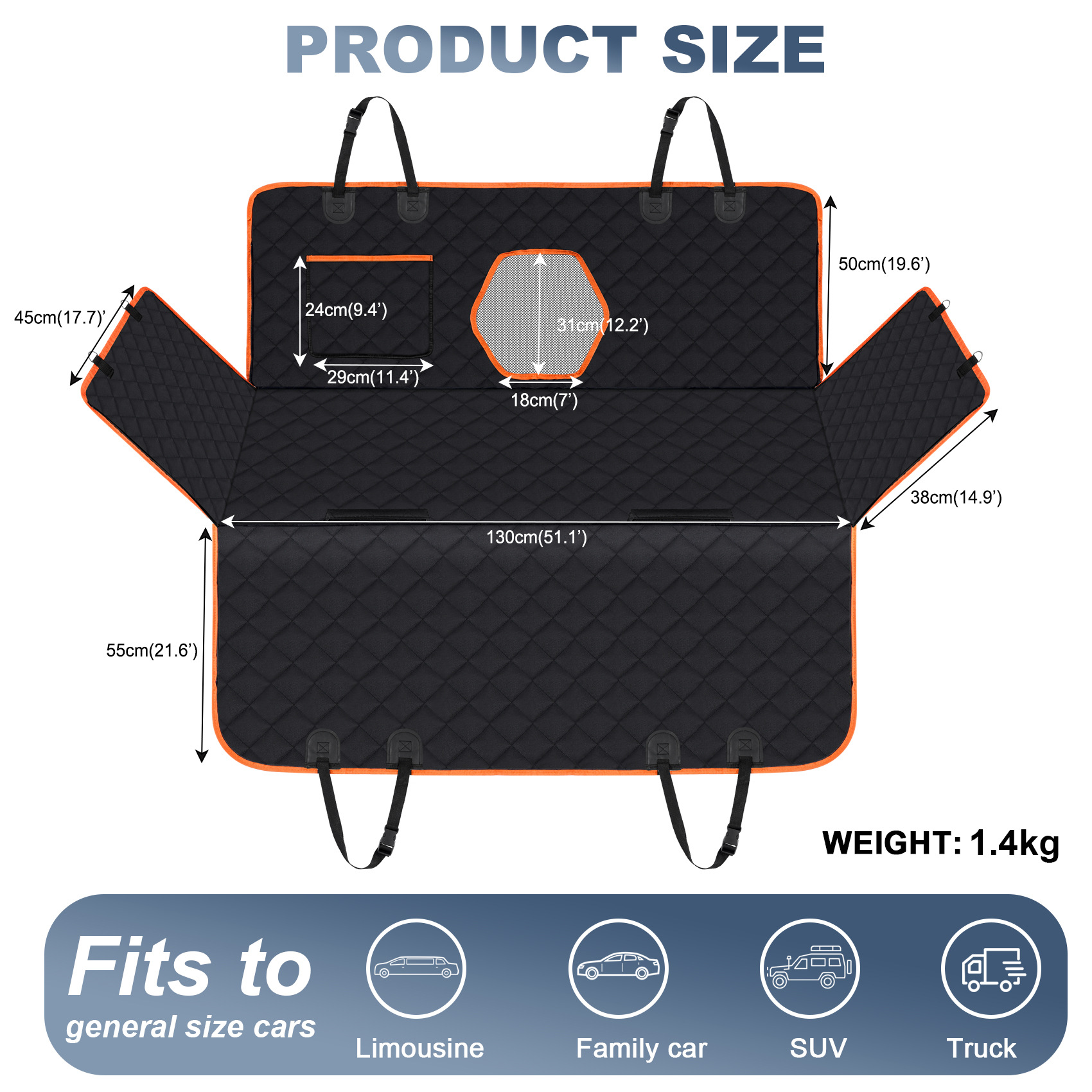 Waterproof Car Seat Cat Carrier - Image 4
