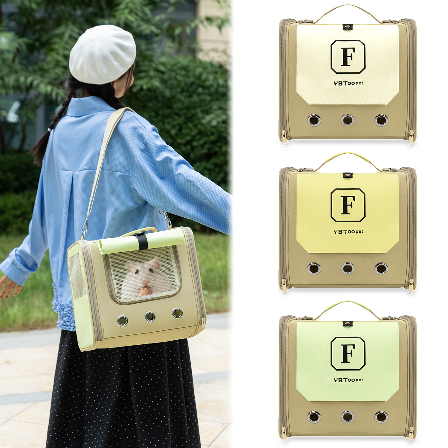 Small Pet Sling Carrier S03 - Image 2