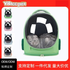Large Capacity Breathable Space Capsule Pet Backpack S24
