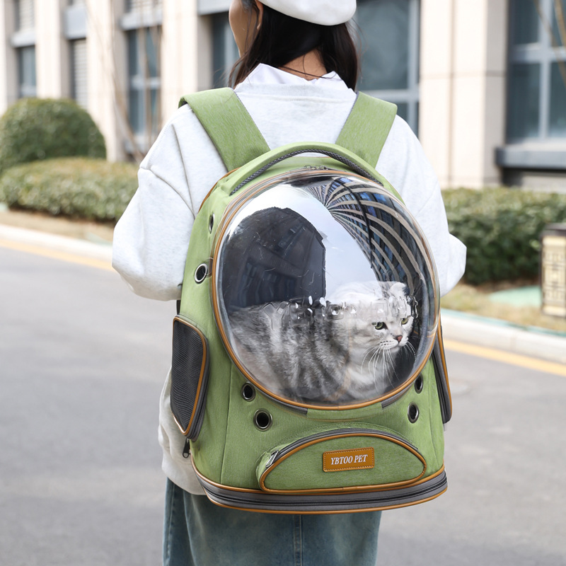 Large Capacity Space Capsule Pet Backpack Style D - Image 2