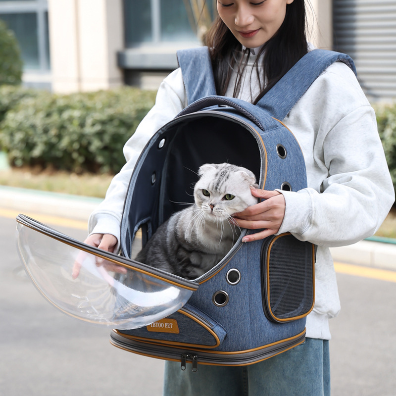 Large Capacity Space Capsule Pet Backpack Style D - Image 3