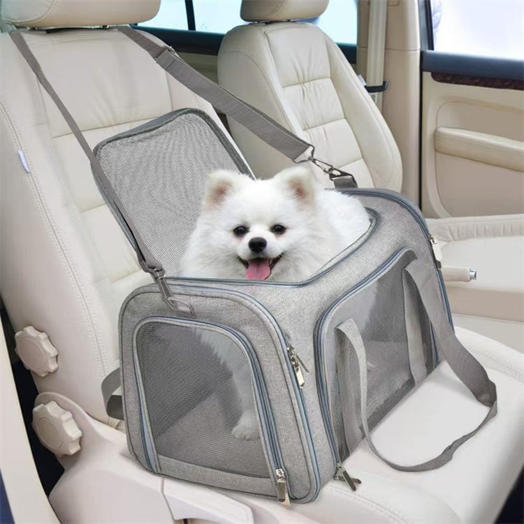 Capacity Breathable Soft-Sided Pet Carrier Style A