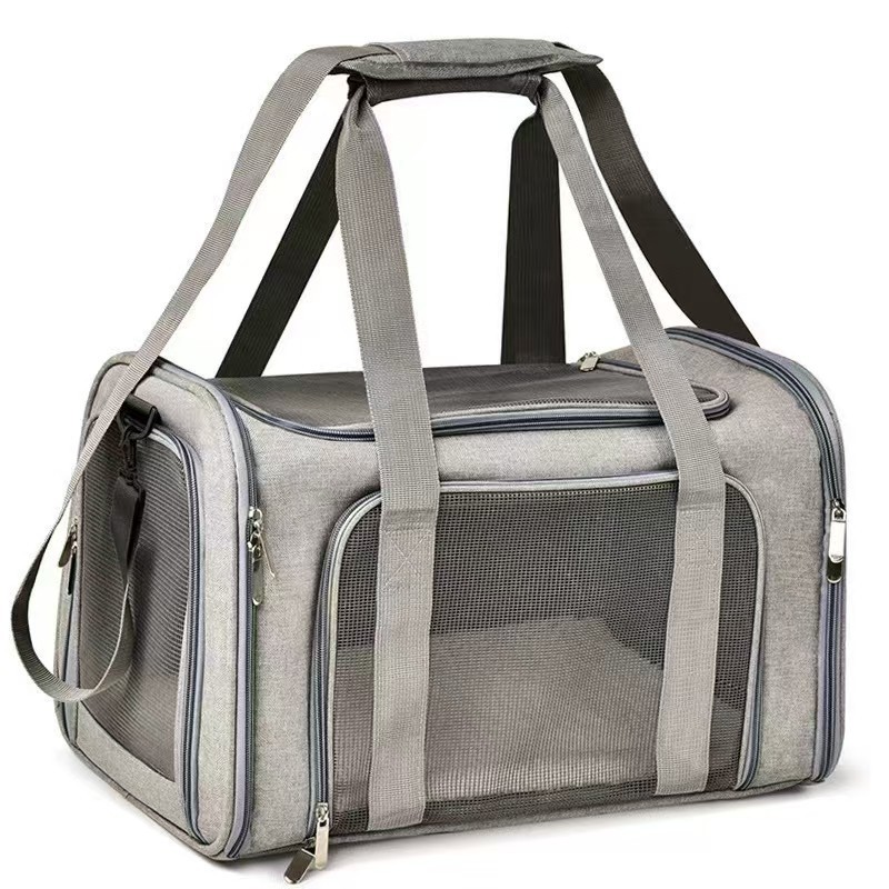 Capacity Breathable Soft-Sided Pet Carrier Style A - Image 2
