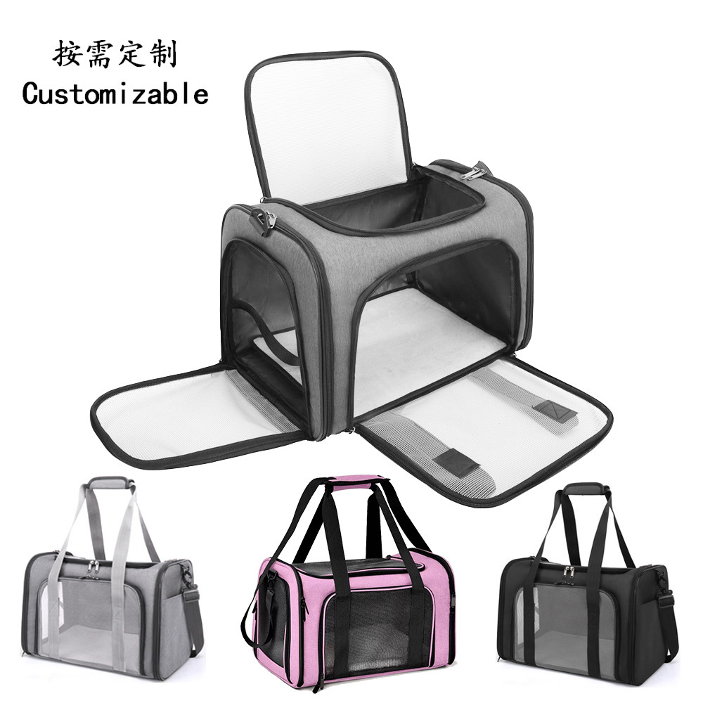 Capacity Breathable Soft-Sided Pet Carrier Style A - Image 3