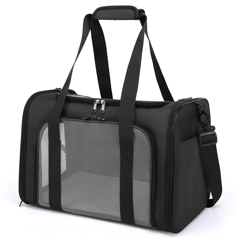 Capacity Breathable Soft-Sided Pet Carrier Style A - Image 5