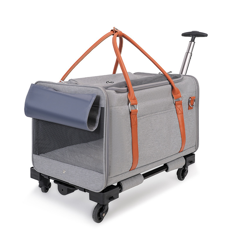Expandable Pet Rolling Carrier - Image 6