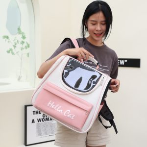 Capacity Breathable Cat Backpack Carrier Style F
