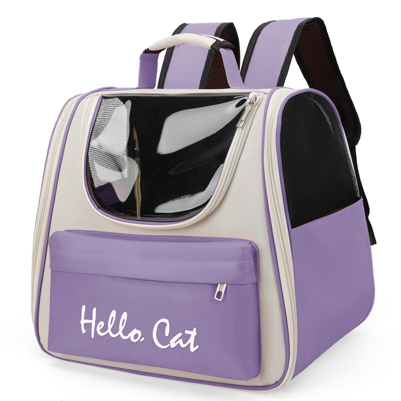 Capacity Breathable Cat Backpack Carrier Style F - Image 8