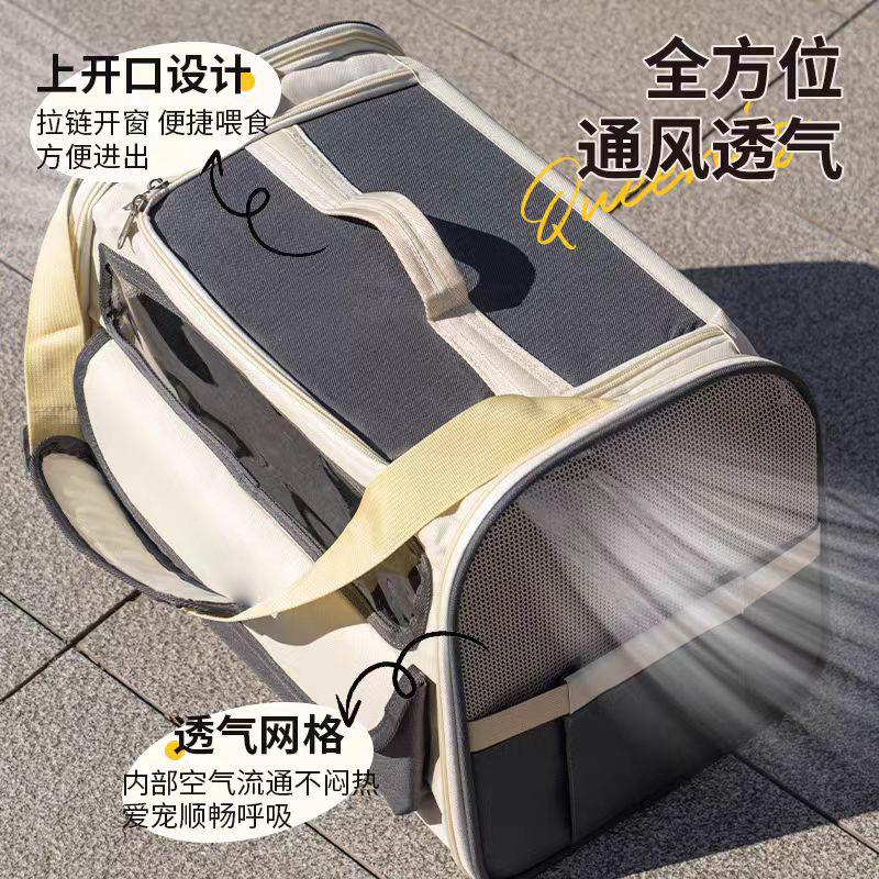 Transparent Window Lightweight Pet Sling Carrier - Image 4