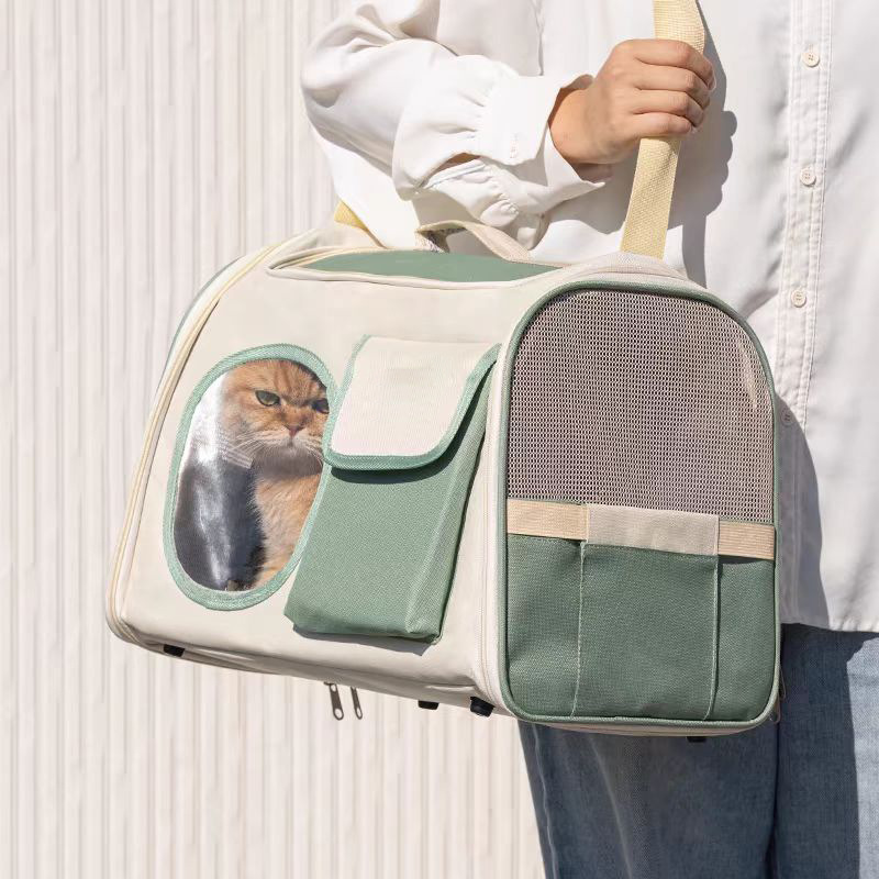 Transparent Window Lightweight Pet Sling Carrier - Image 7