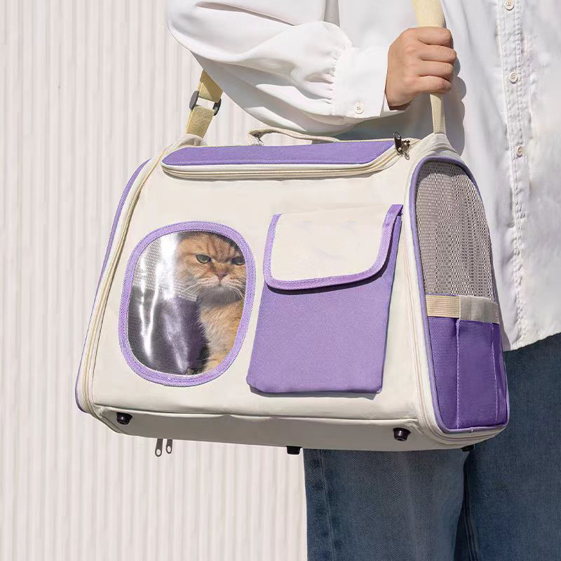 Transparent Window Lightweight Pet Sling Carrier - Image 8