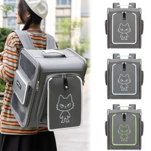 Large Capacity Breathable Pet Rolling Carrier S17