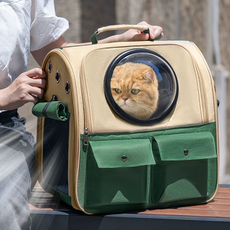 Large Capacity Space Capsule Pet Backpack Style E