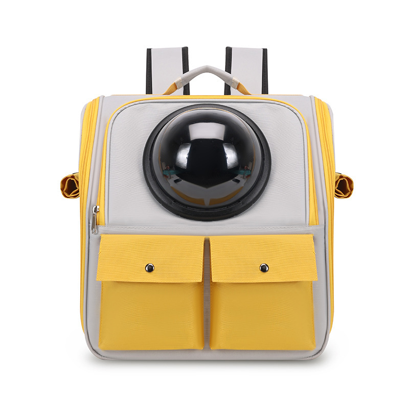 Large Capacity Space Capsule Pet Backpack Style E - Image 7