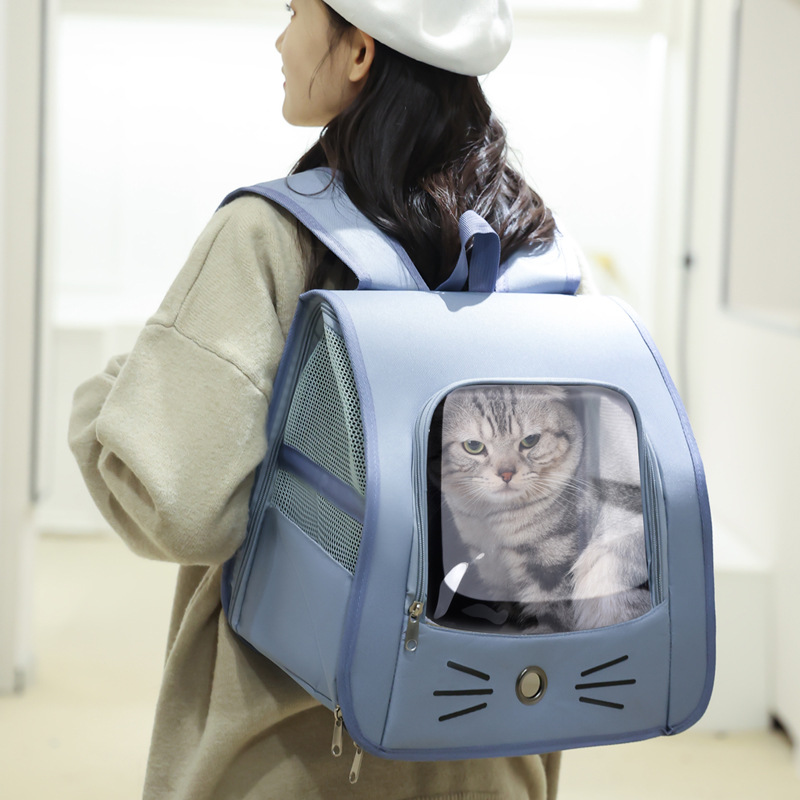 Capacity Breathable Pet Backpack Carrier Style C S02