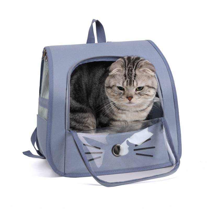Capacity Breathable Pet Backpack Carrier Style C S02 - Image 4