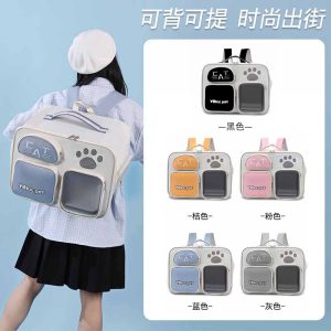 Large Capacity Space Capsule Pet Backpack Style C S01