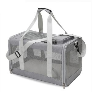 Capacity Foldable Breathable Soft-Sided Pet Carrier S03
