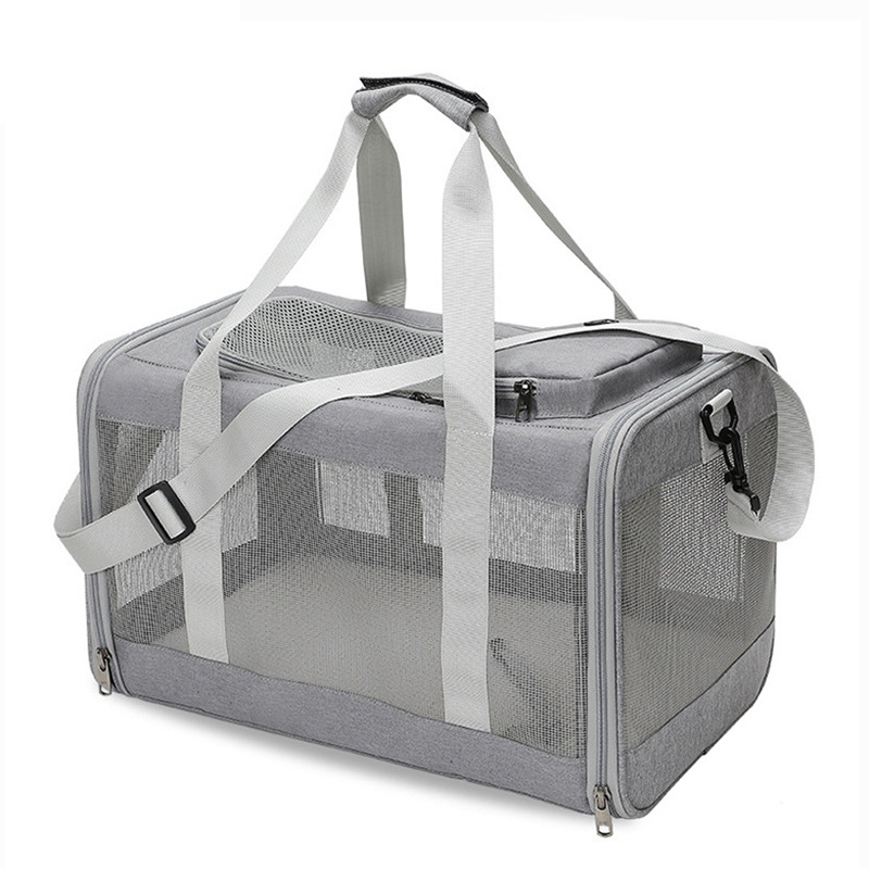 Capacity Foldable Breathable Soft-Sided Pet Carrier S03