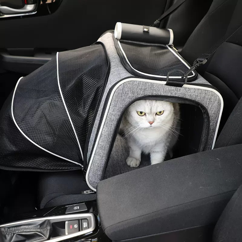 Expandable Large Capacity Cat Backpack Carrier - Image 2