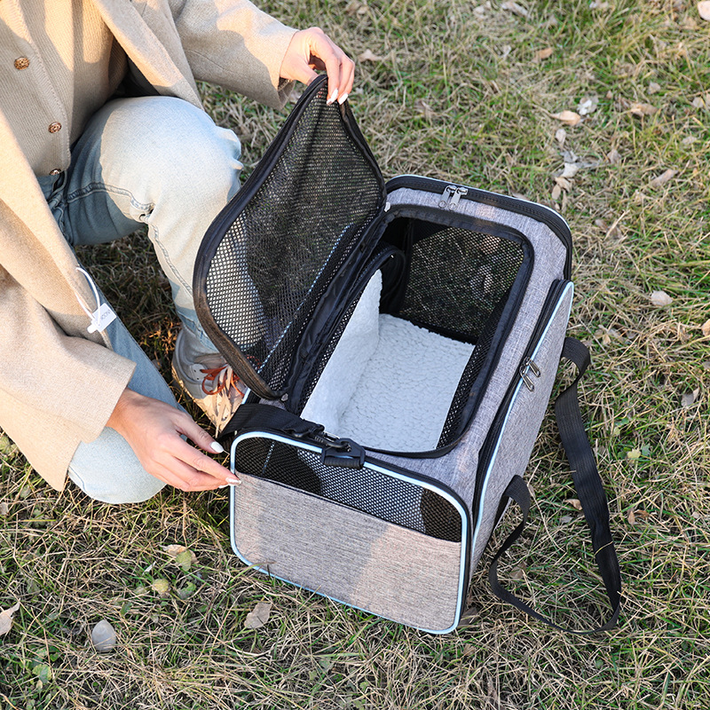 Expandable Foldable Breathable Cat Backpack Carrier S03 - Image 2